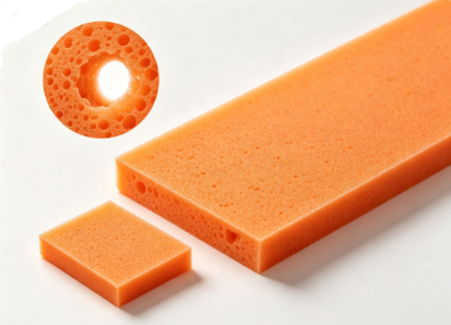 Orange NR Foam Sponge Sheet