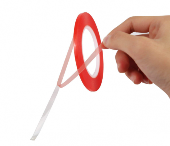 Strong Acrylic Adhesive PET High Temperature Red Film Clear Tape