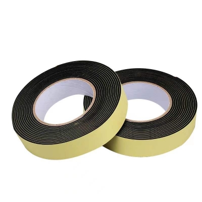 Automotive Eva Black Foam Double Face Seam Sealing Tape