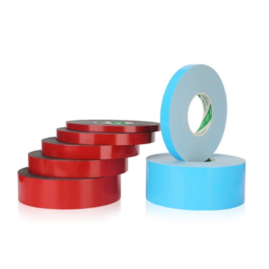 PE Foam Double-sided Adhesive Red Film Black Adhesive Strong Foam Tape