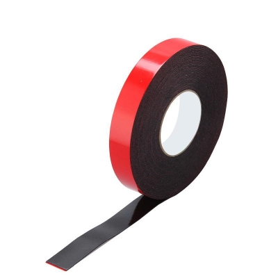 High Viscosity Red Film Black PE Foam Double-sided Adhesive Car Tape