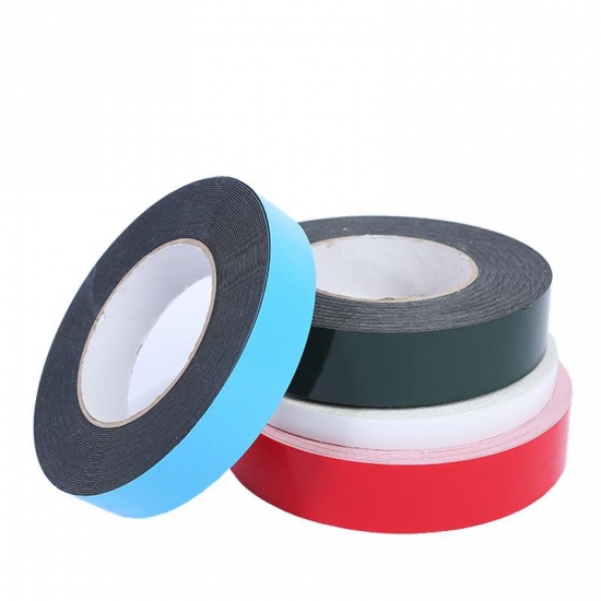 Double sided 1mm PE/ EVA foam tape for auto decoration contraction