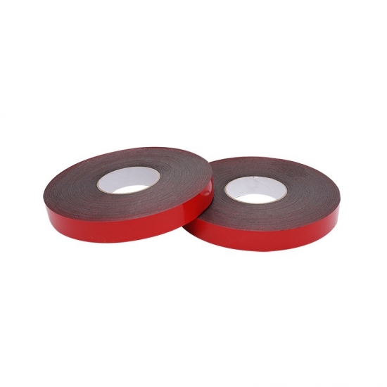 Double sided 1mm PE/ EVA foam tape for auto decoration contraction