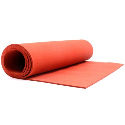 High Temperature Corrosion Resistant Foam Flame Retardant Fabric Silicone Foam Sheet