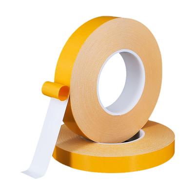 PVC White Double Sided Yellow Film Tape