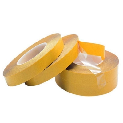 Strong Acrylic Adhesive PET Yellow Film Clear Double Side Tape