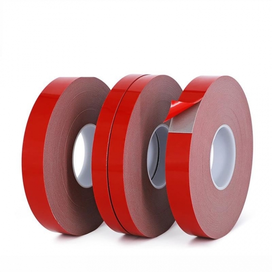 White Foam Red Film Double  Sided Strong Adhesive Tape