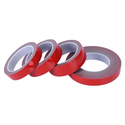 White Foam Red Film Double  Sided Strong Adhesive Tape