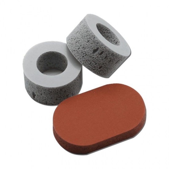 Customer Higher Density Weather Sealing Grey Red Silicone Foams