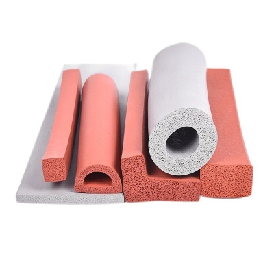 Customer Higher Density Weather Sealing Grey Red Silicone Foams