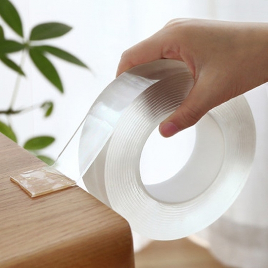 Removable Nano Adhesive Mounting Tape for Walls