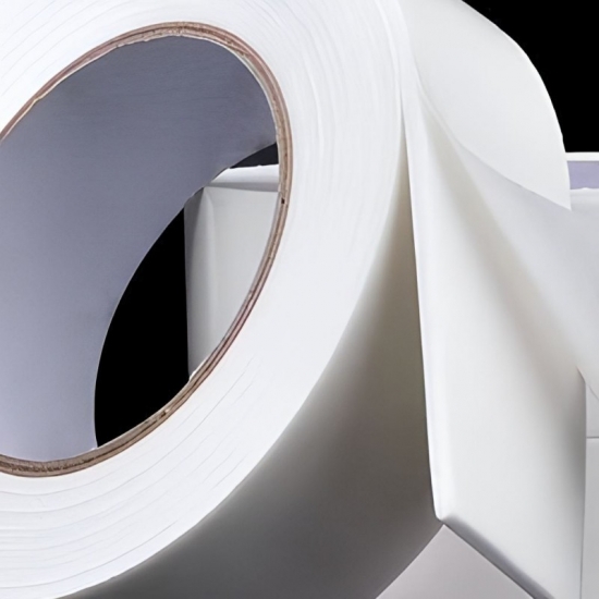 High Adhesion White Double‑Sided PE Foam Tape