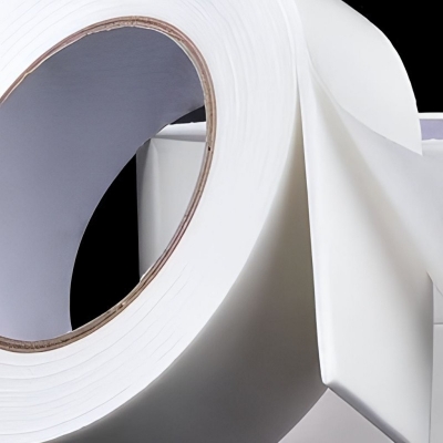 High Adhesion White Double‑Sided PE Foam Tape