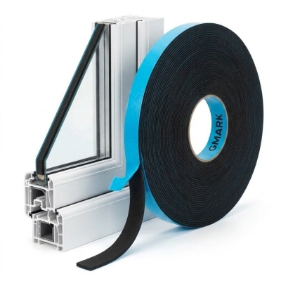 0.5mm 0.8mm 1.0mm D/S PE Foam Tape for Door Window Masking